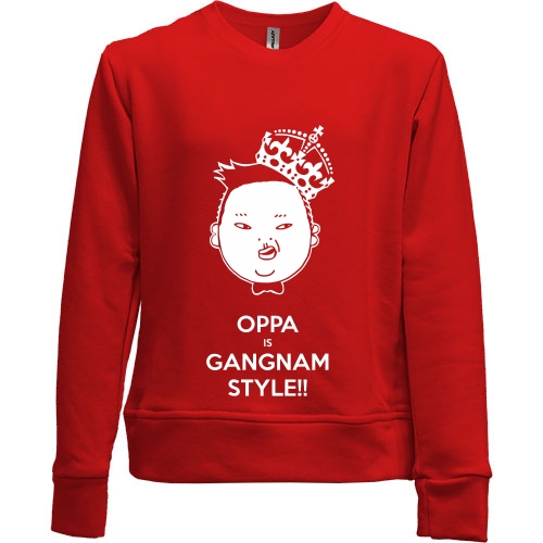 Детский свитшот без начеса Gangnam Style