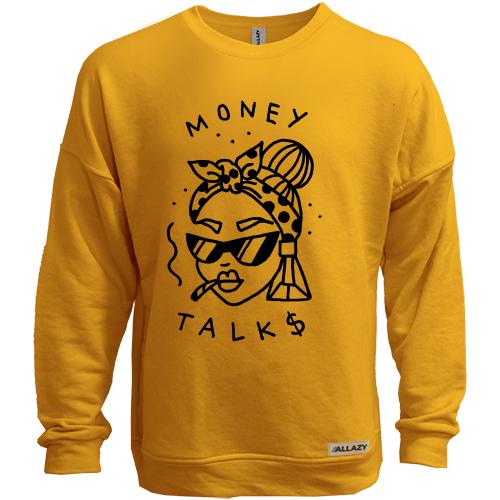 Свитшот без начеса Money Talk