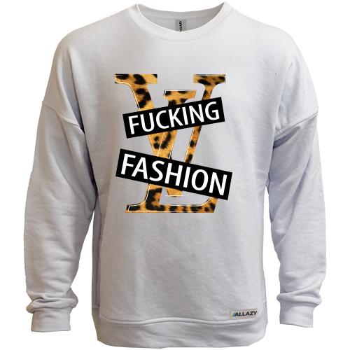 Світшот без начісу Fu*king Fashion