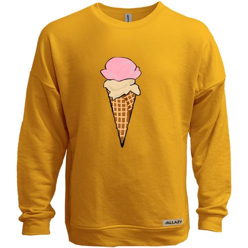 Свитшот без начеса Ice cream