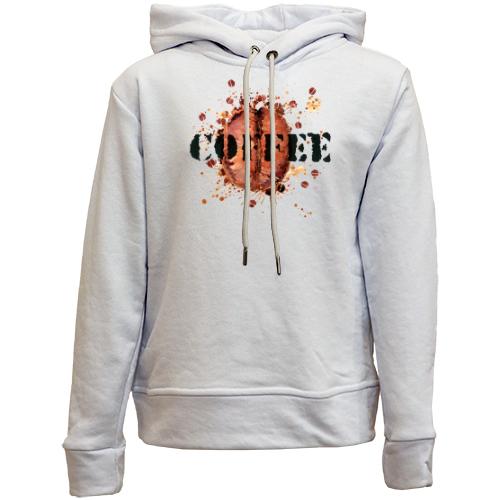 Дитячій худі без флісу Coffee