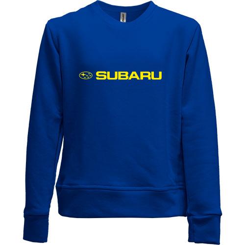 Дитячий світшот без начісу SUBARU (3)