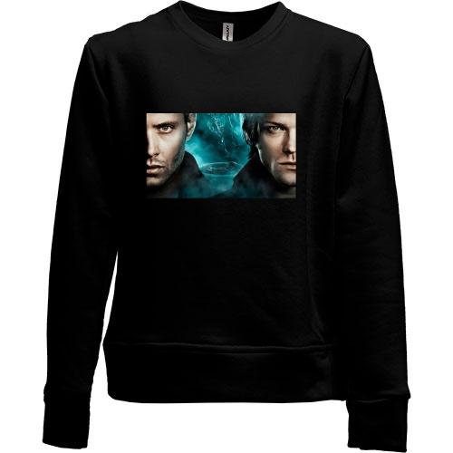 Детский свитшот без начеса Supernatural Bros