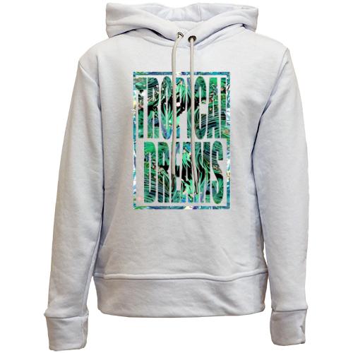 Дитячій худі без флісу Tropical dreams (2)