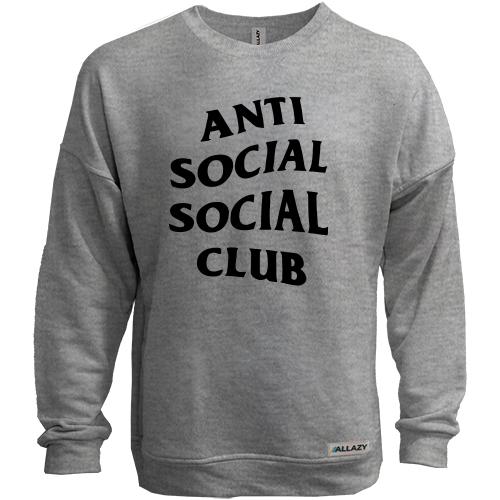 Світшот без начісу Anti Social Social Club
