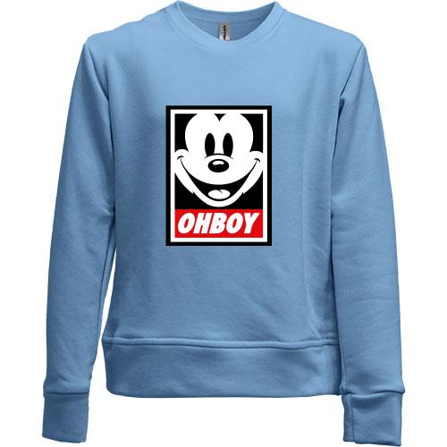 Дитячий світшот без начісу Ohboy