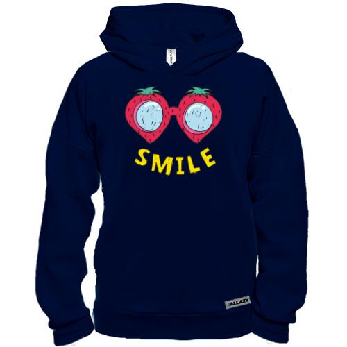 Худи BASE Smile Клубника