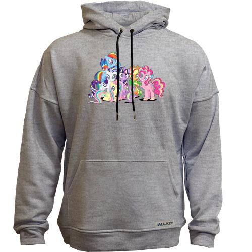 Худи без начісу з поні з мультфільму My Little Pony