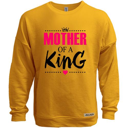 Світшот без начісу Mother of a king