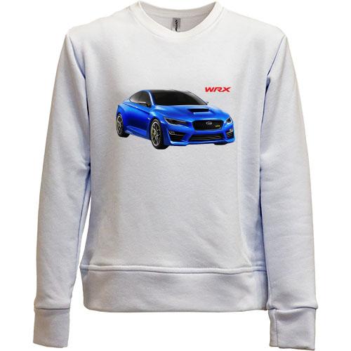 Детский свитшот без начеса SUBARU WRX