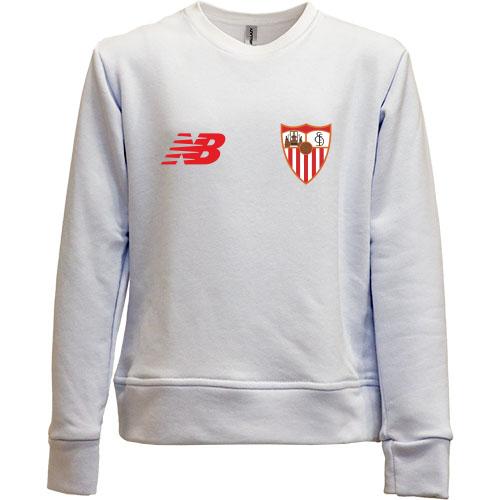 Дитячий світшот без начісу FC Sevilla (Севілья) mini