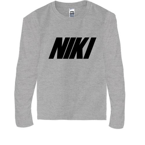 Дитяча футболка з довгим рукавом для Вероніки  у стилі Nike