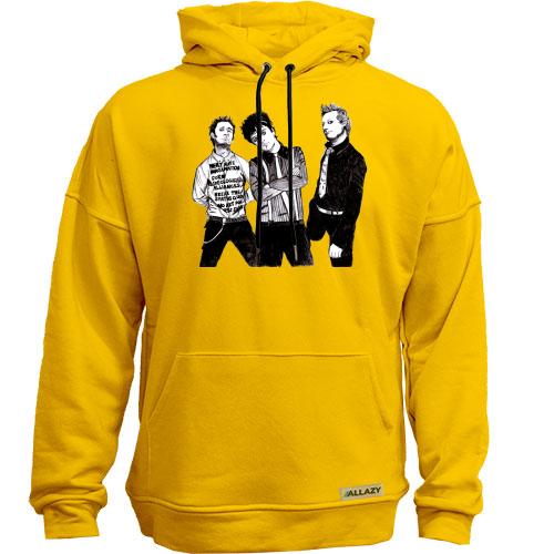 Худи без начеса Green day  (рисунок)
