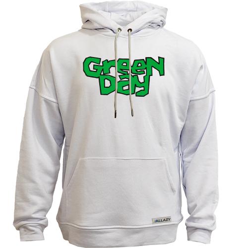 Худи без начеса Green day (Street art logo)