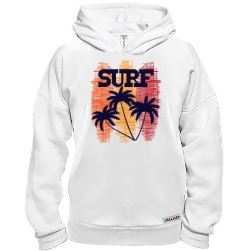 Худі BASE Surf and  Palm trees