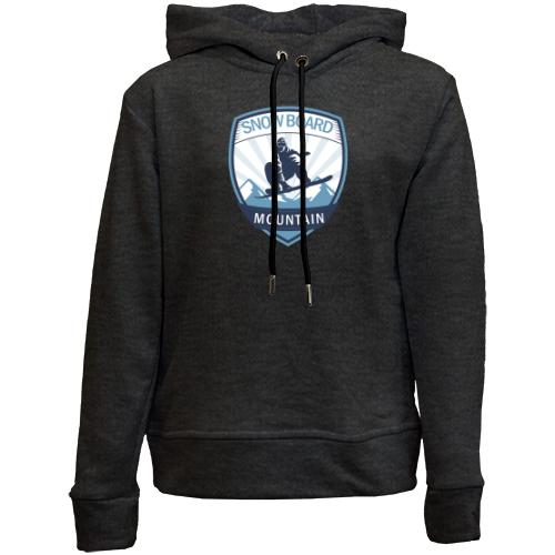 Дитячій худі без флісу snowboard mountain