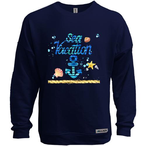 Свитшот без начеса Sea vacation