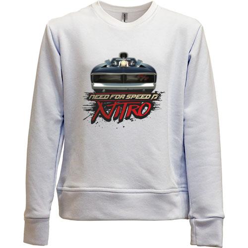 Детский свитшот без начеса Need For Speed Nitro
