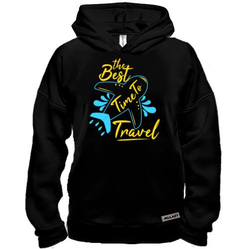 Худи BASE Best time to travel