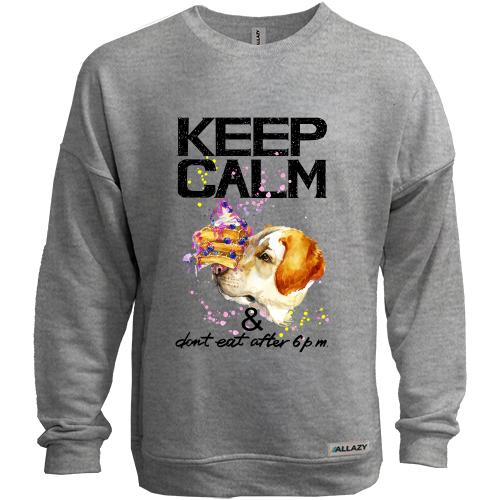 Світшот без начісу з пойнтером 