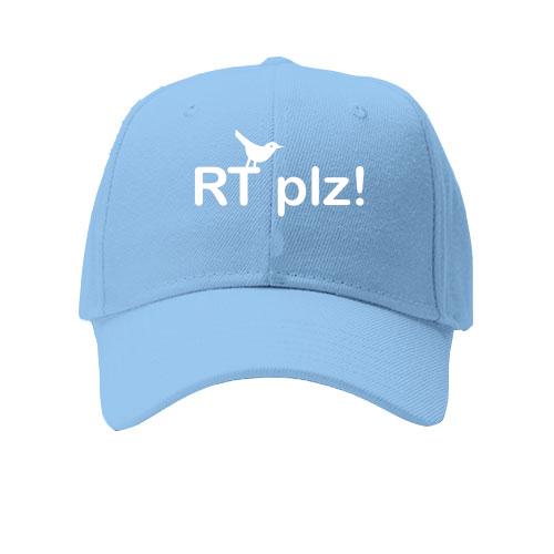 Детская кепка Twitter RT PLZ!