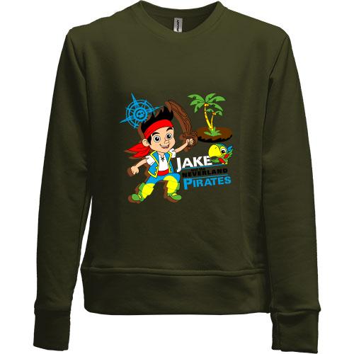 Детский свитшот без начеса ahoy mateys   neverland pirates