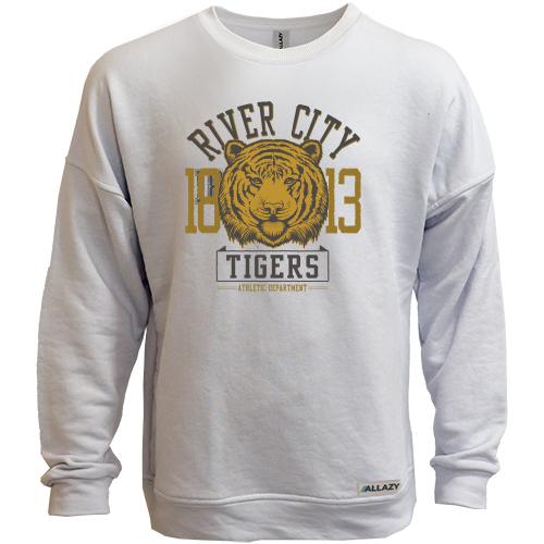 Світшот без начісу river city tigers