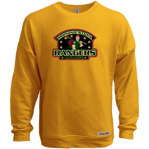 Світшот без начісу minnesota rangers