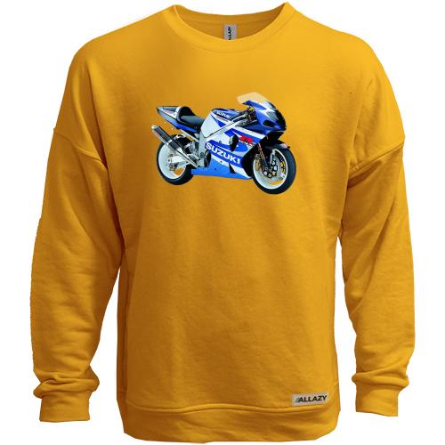 Світшот без начісу suzuki motorcycle