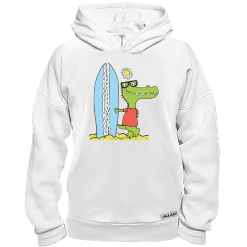 Худи BASE Crocodile surfer