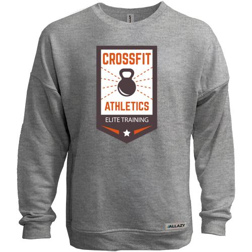 Свитшот без начеса crossfit athletics