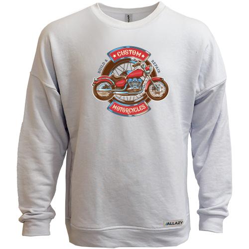 Свитшот без начеса american motorcycles custom