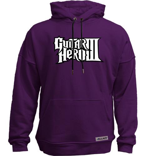Худи без начеса с логотипом Guitar Hero 3