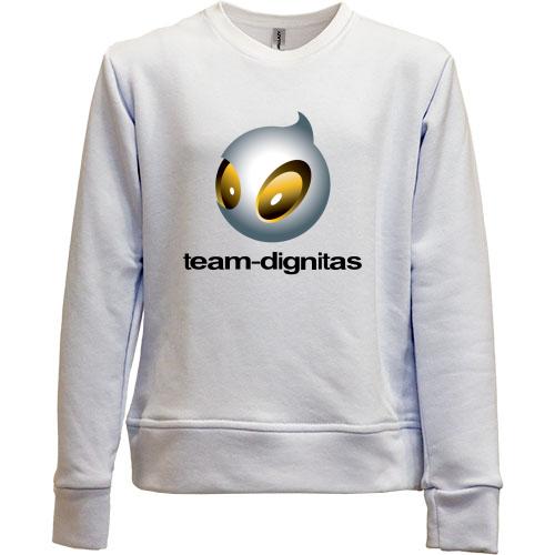 Детский свитшот без начеса Team Dignitas