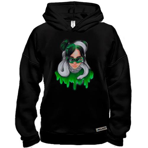 Худи BASE Billie Eilish with a white snake