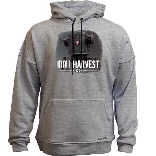 Худи без начеса с постером к игре Iron Harvest