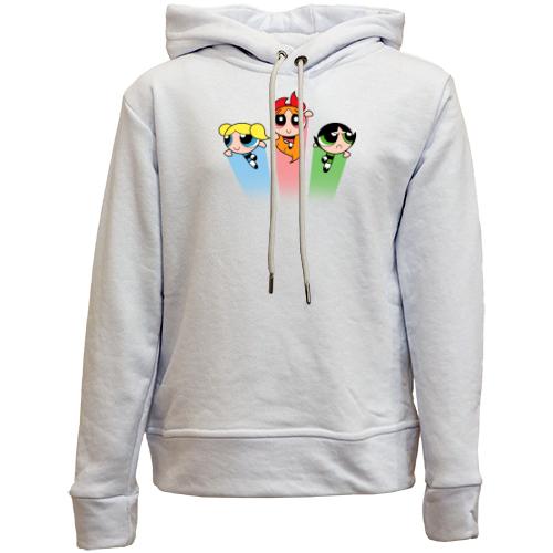 Детский худи без флиса powerpuff girls