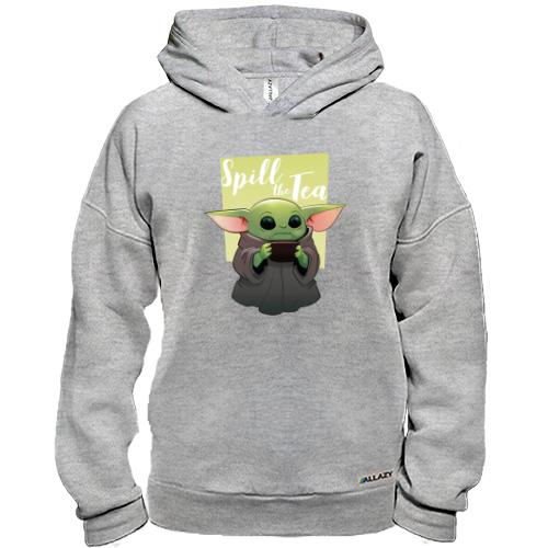 Худі BASE Baby Yoda Spill the Tea