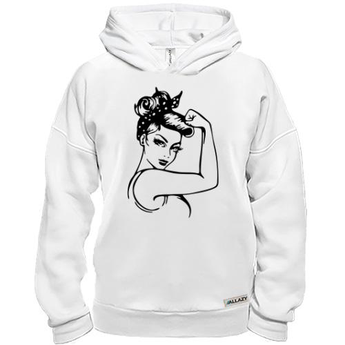 Худи BASE Pop art Power girl
