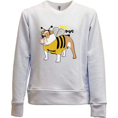 Детский свитшот без начеса Bee dog