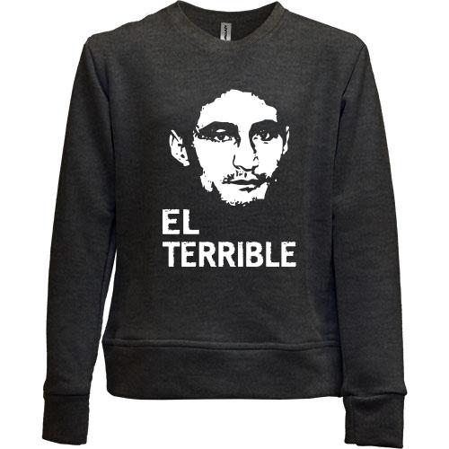 Детский свитшот без начеса Ell terrible