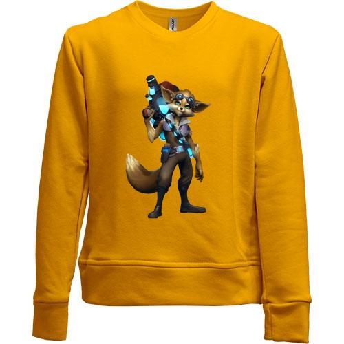 Детский свитшот без начеса Paladins (Pip)