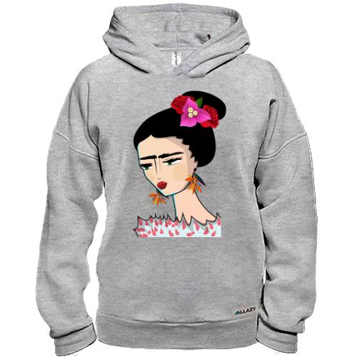 Худі BASE Woman with pink flower