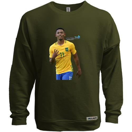 Свитшот без начеса c Gabriel Jesus 2