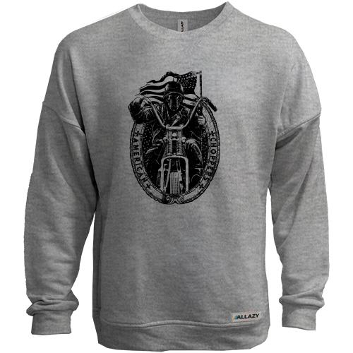 Свитшот без начеса American choppers