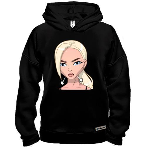 Худи BASE Art. Blonde angry