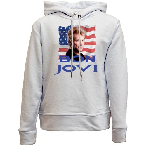 Дитячій худі без флісу Bon Jovi з прапором