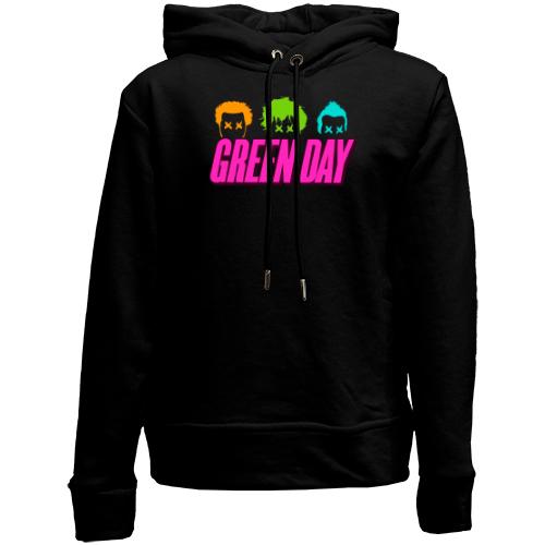 Детский худи без флиса Green day color