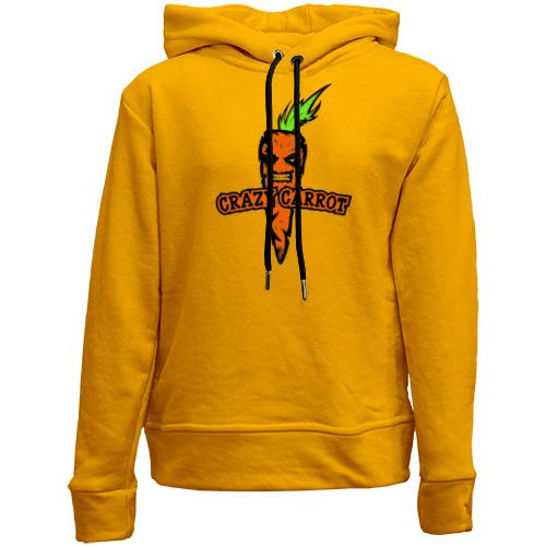 Детский худи без флиса Crazy Carrot