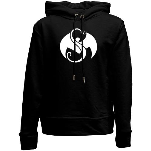 Детский худи без флиса с логотипом Tech n9ne